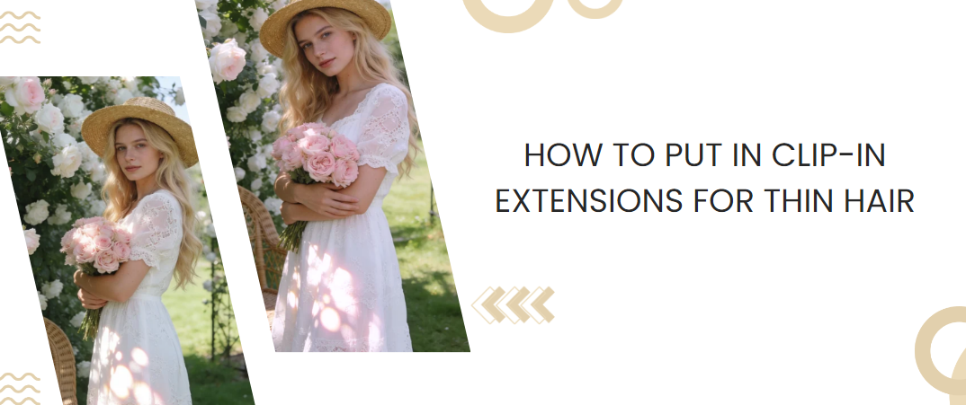 How to Put in Clip-In Extensions for Thin Hair