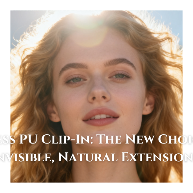 Seamless PU Clip-In: The New Choice for Invisible, Natural Extensions