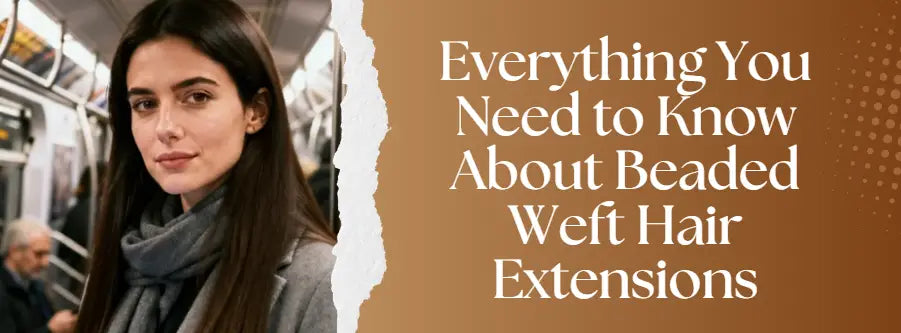 Everything You Need to Know About Beaded Weft Hair Extensions