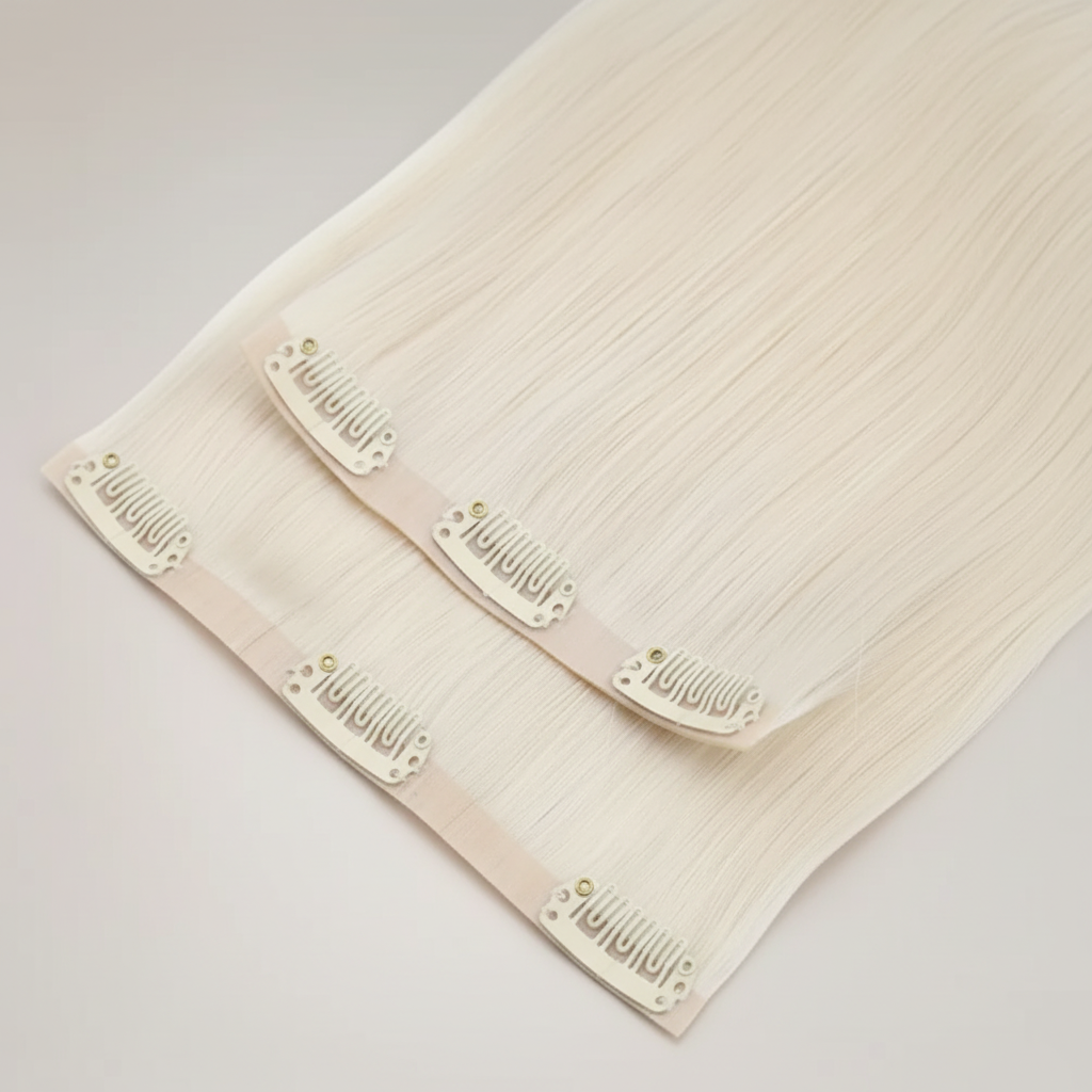 Injection Pu Clip in Hair