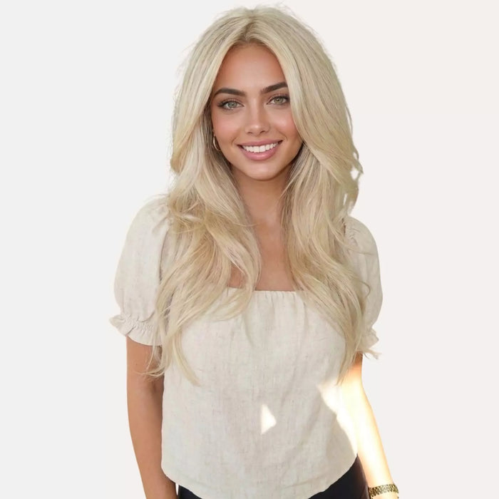[Pre-Sale][Virgin Hair] Feather Weft Hair Extensions With Nano Beads #60