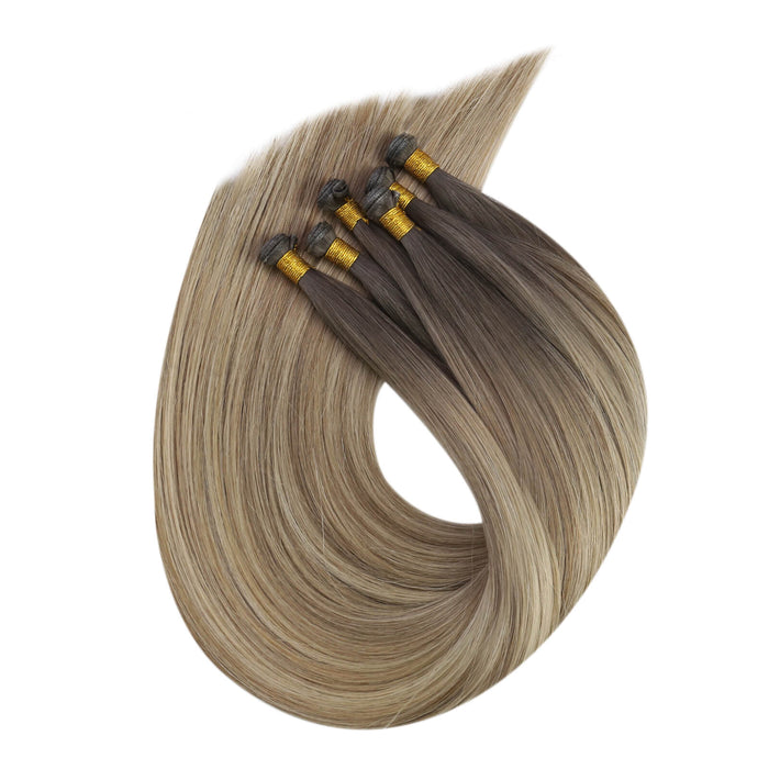 [50% Off - Final Sale] Virgin Genius Weft Hair Extensions Human Hair #5/7/20