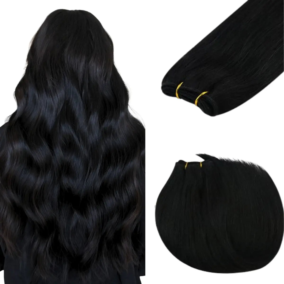 Weft—Black Color
