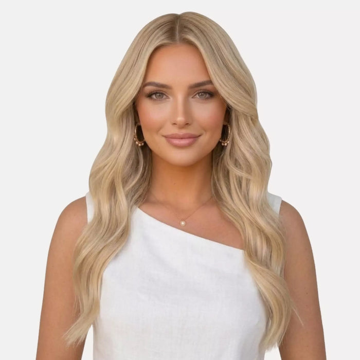 [Pre-Sale][Virgin Hair] Feather Weft Extensions With Nano Beads #P18/613