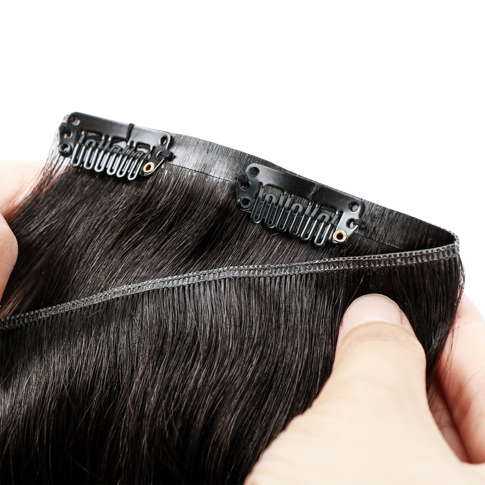 [Pre Sale] Genius PU Clip in Hair Extensions Best Clip in Hair Balayage Blonde #3/8/22