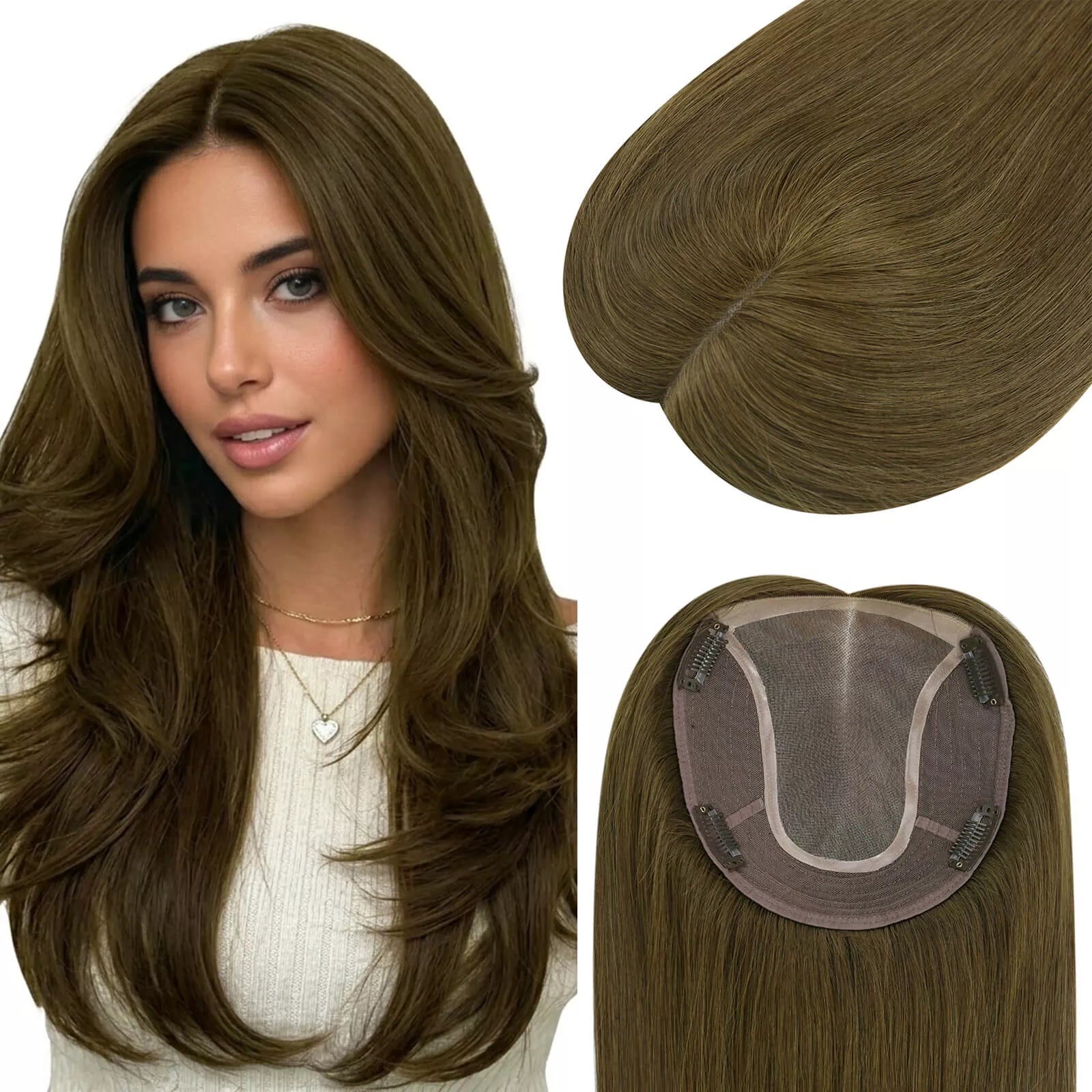 Human Hair Toupee for Fine Hair