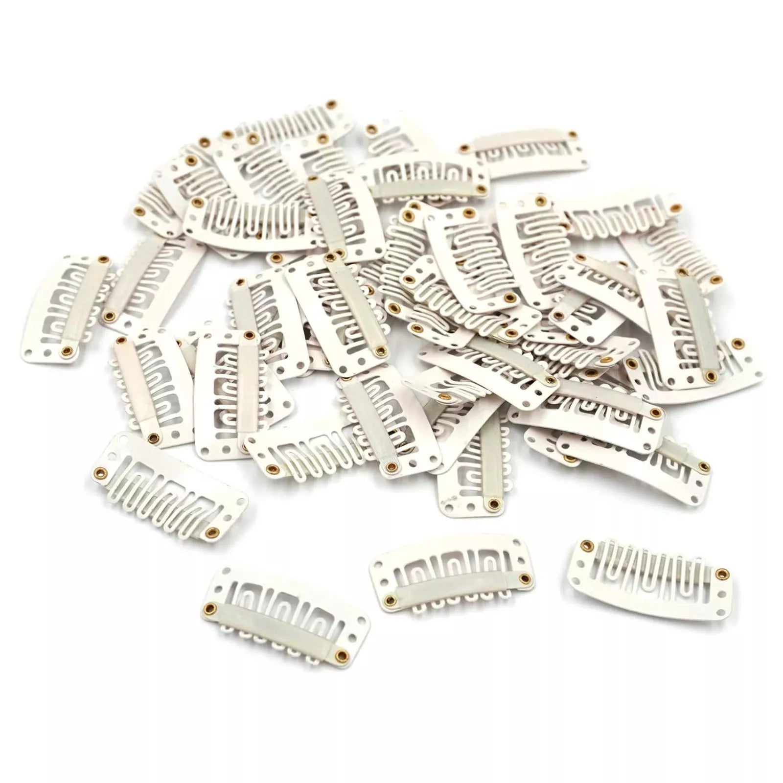 Metal Snap U-Shape Hair Clips