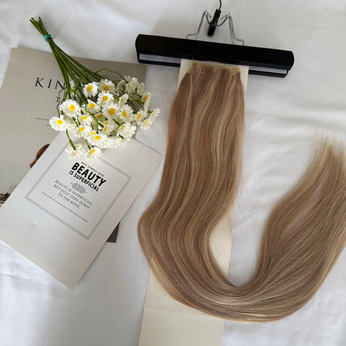 [US Only - Final Sale] 22inch Ponytail Human Hair Extensions #P18/613