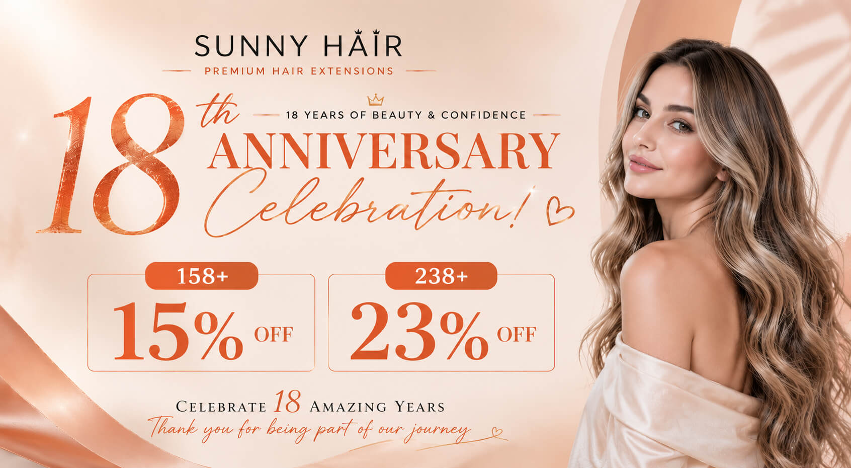 Sunny Hair 18th Anniversary