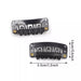 Metal Snap U-Shape Hair Clips for Toppers