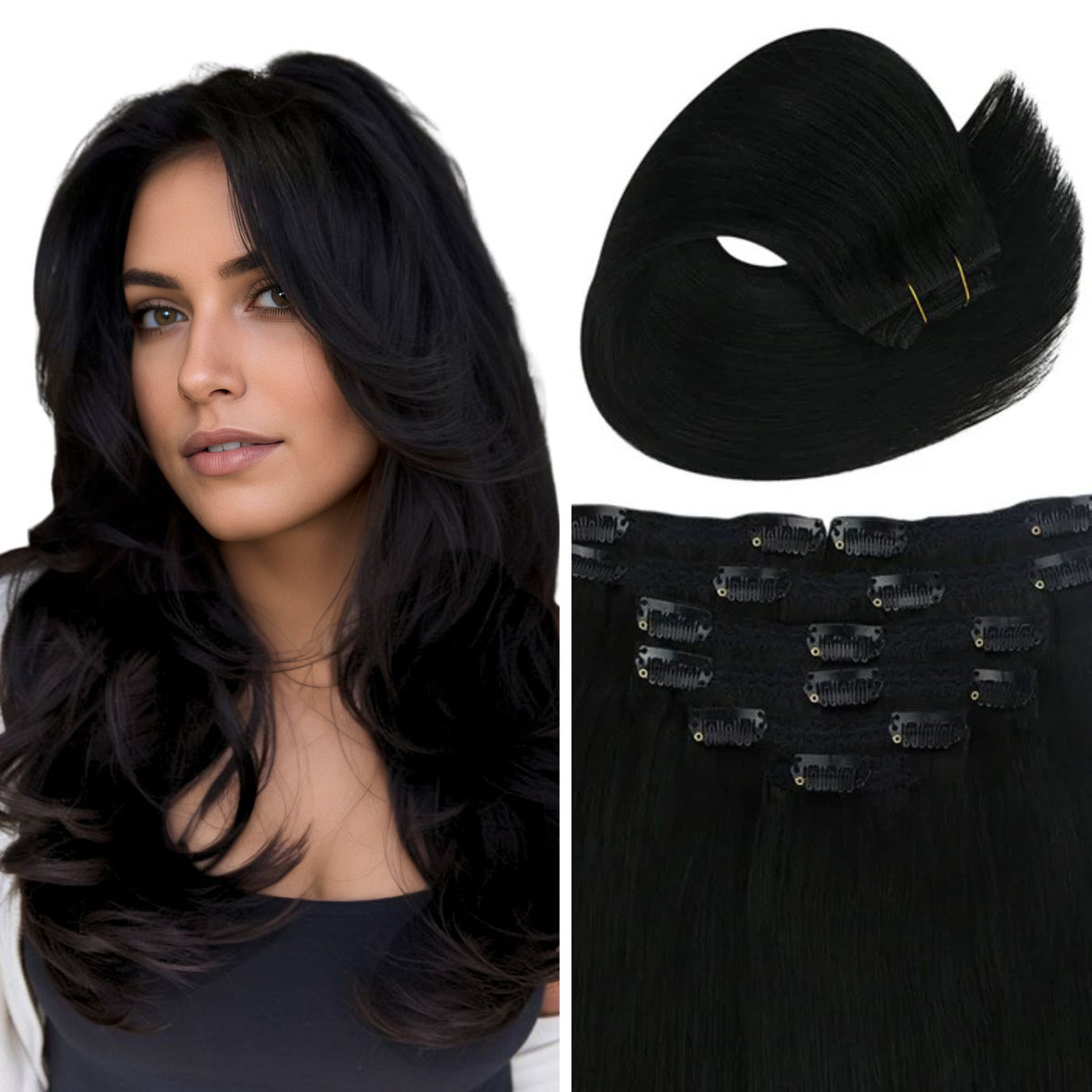 Clip—Black Color