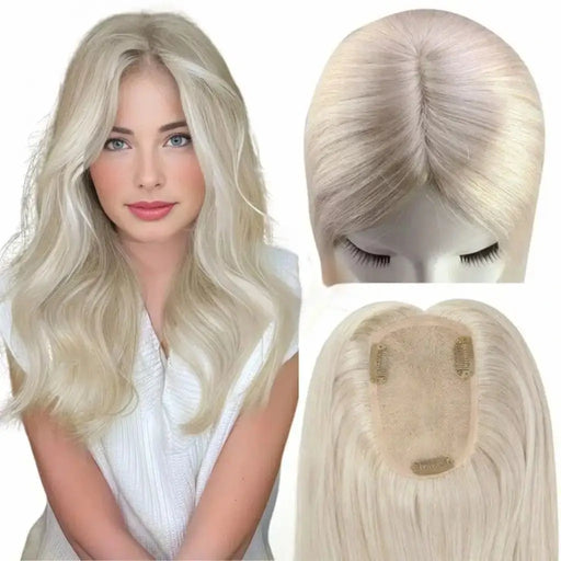 human hair topper for thinning hair