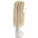 real human hair topper for women