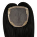 Mono Topper,human hair topper,high-quality remy hair extensions,hair topper women,hair topper,wig,hair topper silk base,hair topper human hair,dark brown hair topper,black hair topper,natural black hair topper, hair topper black,black hair,easy remove,easy wear,easy apply,easy application,topper with center
