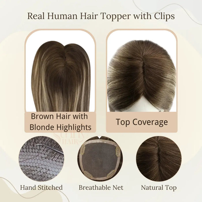 mono base breathable hair toppers
