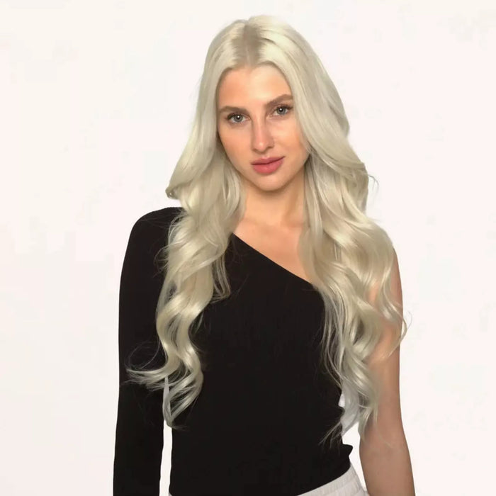 [Pre-Sale] Injection PU Clip in Hair Extensions Best Clip in Hair Blonde#1000