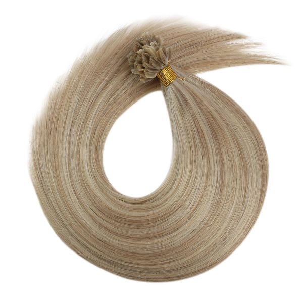 keratin fusion u tip hair,hair extension keratin u, nail shape hair strands, utip hair, u tip hair extensions, nail tip hair,Remy Human Hair, seamless prebonded