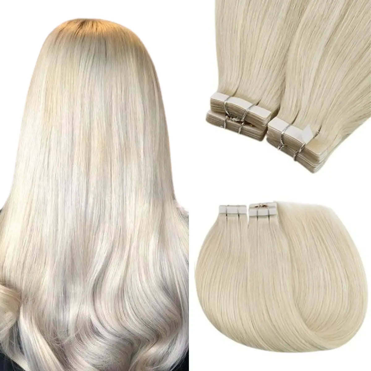 All remy tape in hair