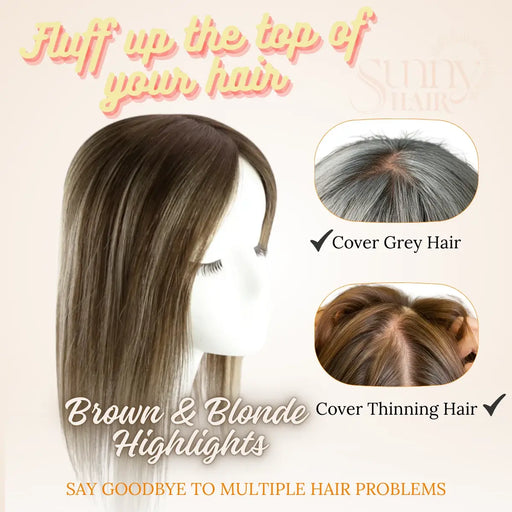 lightweight hair toppers for women