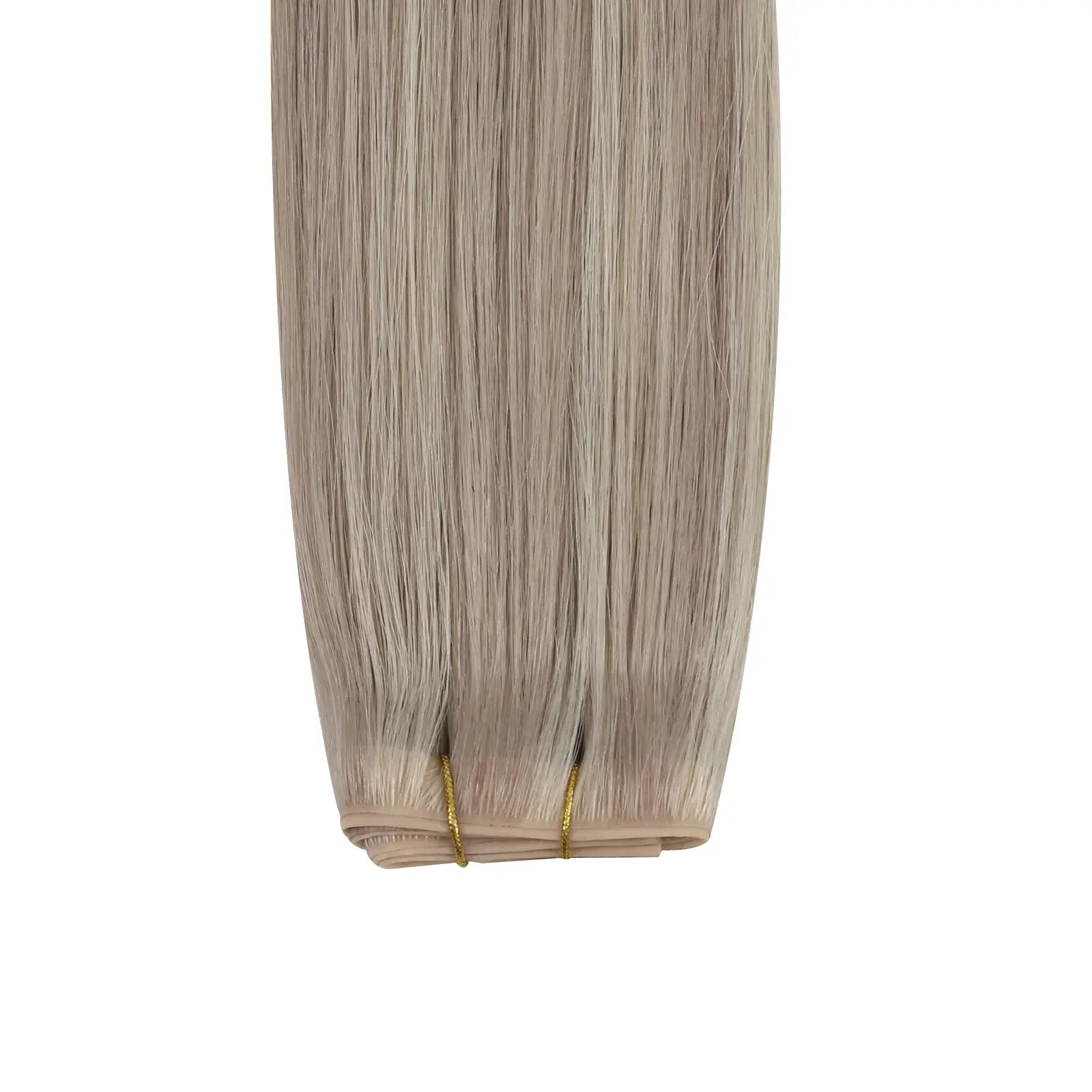pu hole weft hair extensions butterfly weft for salon