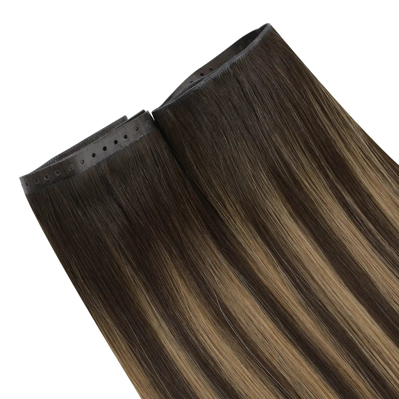 injected pu weft hair extensions invisible butterfly weft