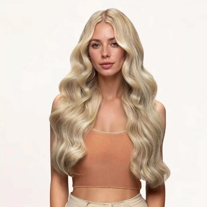 [Pre-Sale] Injection PU Clip in Hair Extensions Best Clip in Hair with Blonde Highlights#P16/22