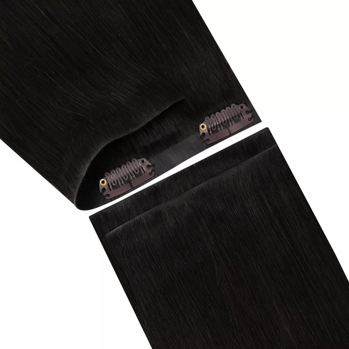 [Pre-Sale] Injection PU Clip in Hair Extensions Best Clip in Hair Dark Brown#2
