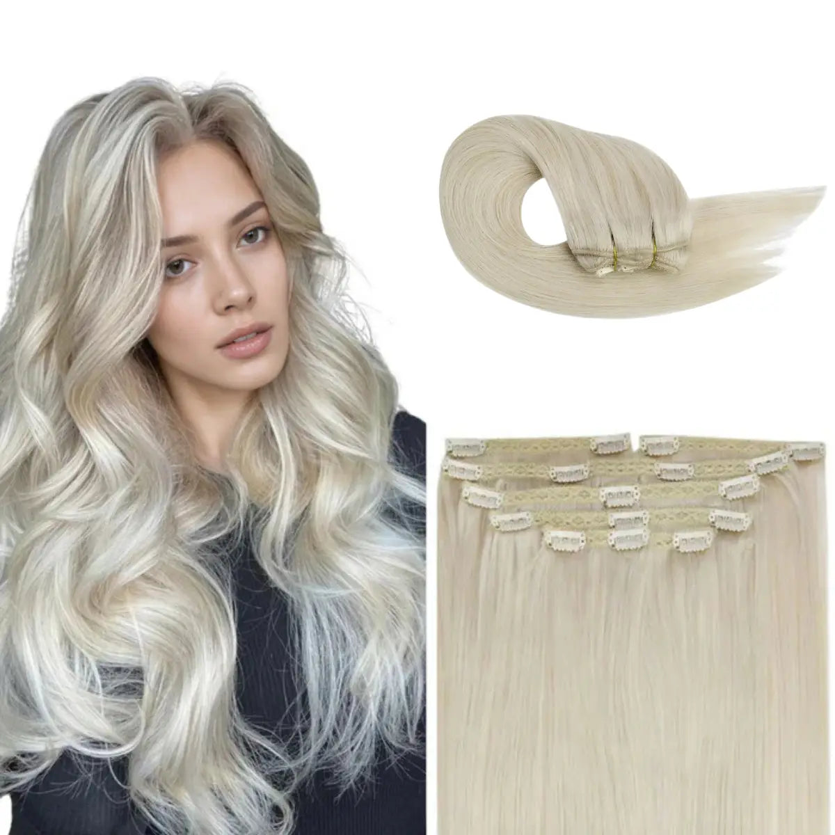 Clip Hair - Solid Color