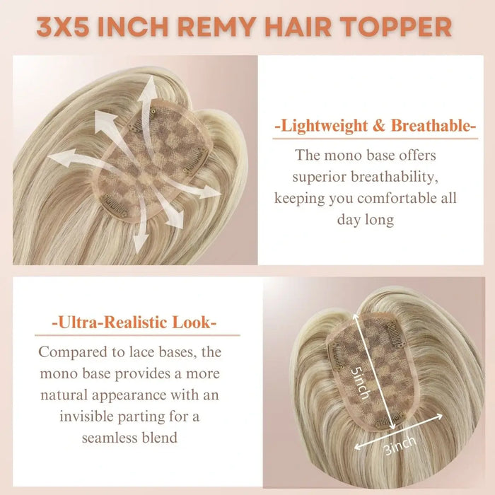 hair topper for bald spots