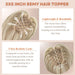 hair topper for bald spots