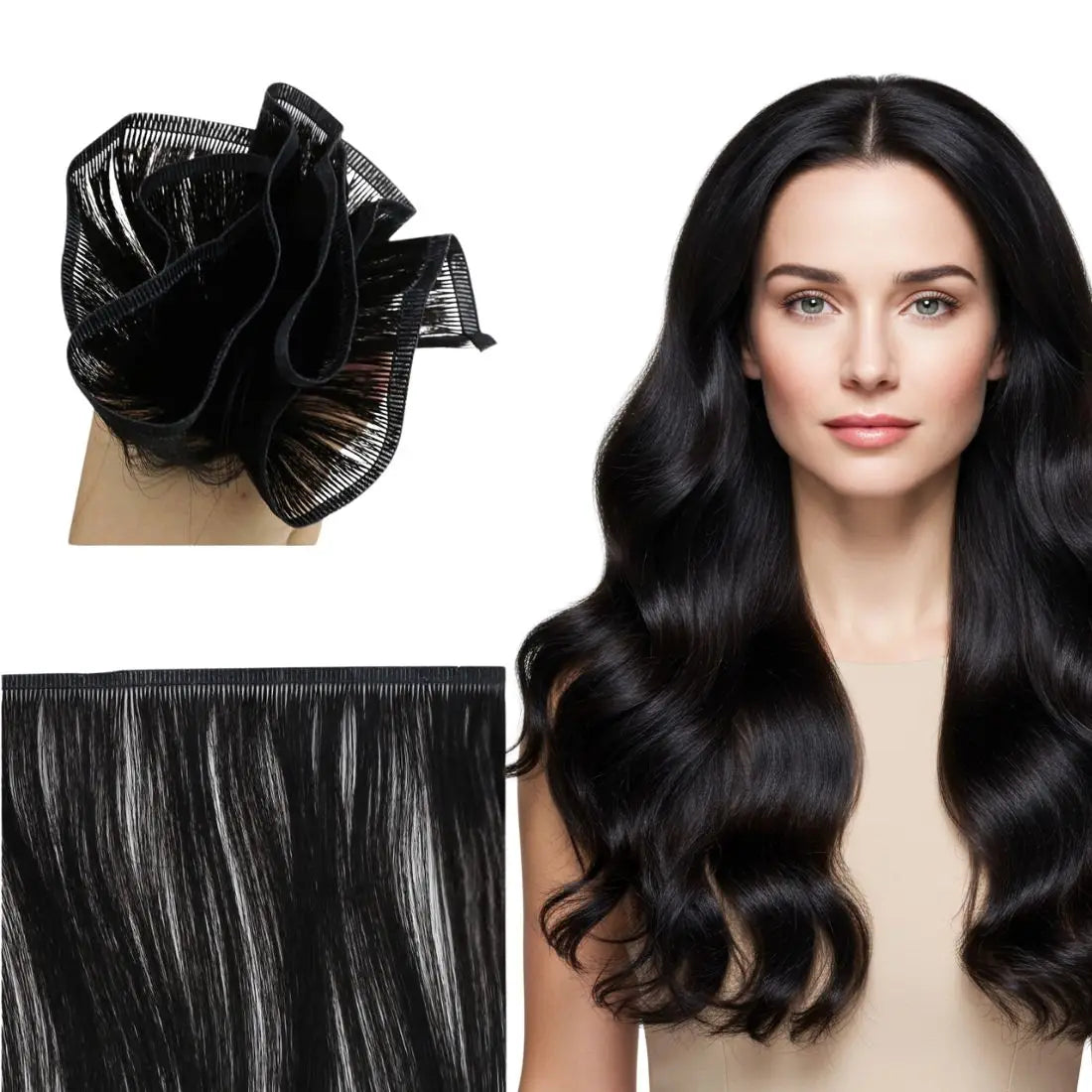 flat_silk_weft_hair,sunny_hair_extensions,best_sew_in_hair