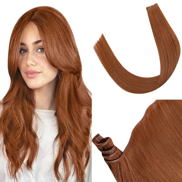 invisible genius weft extensions human hair