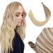 genius weft hair extensions human hair nordic blonde hair