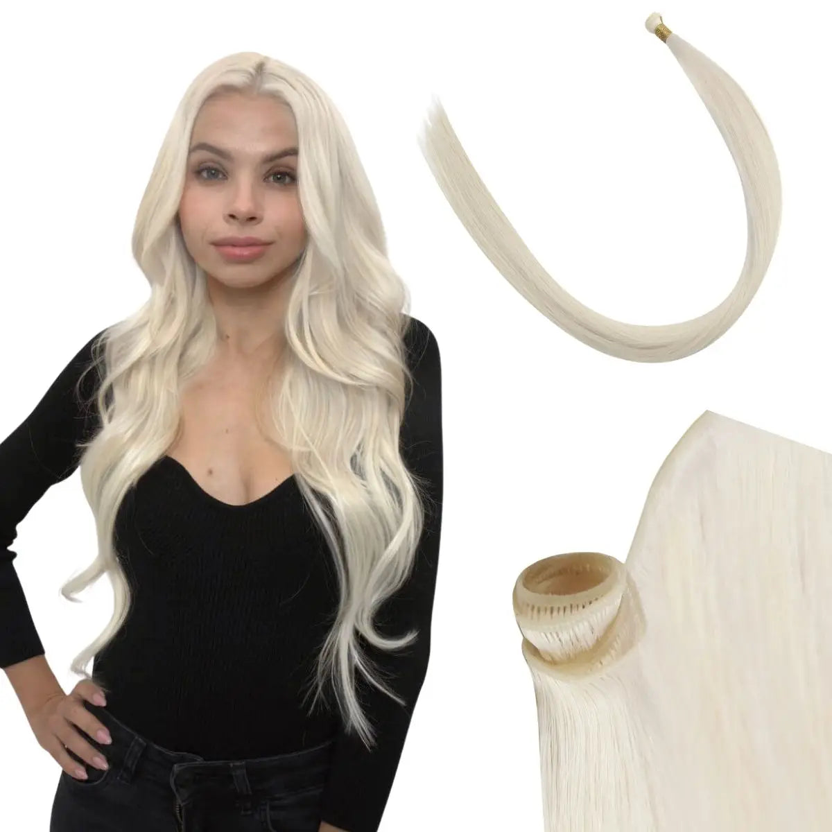 genius_weft hair extensions,human hair weft,sew in hair