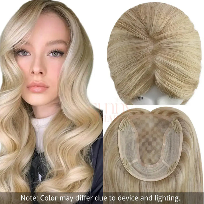 clip on hair toppers human hair highlight color