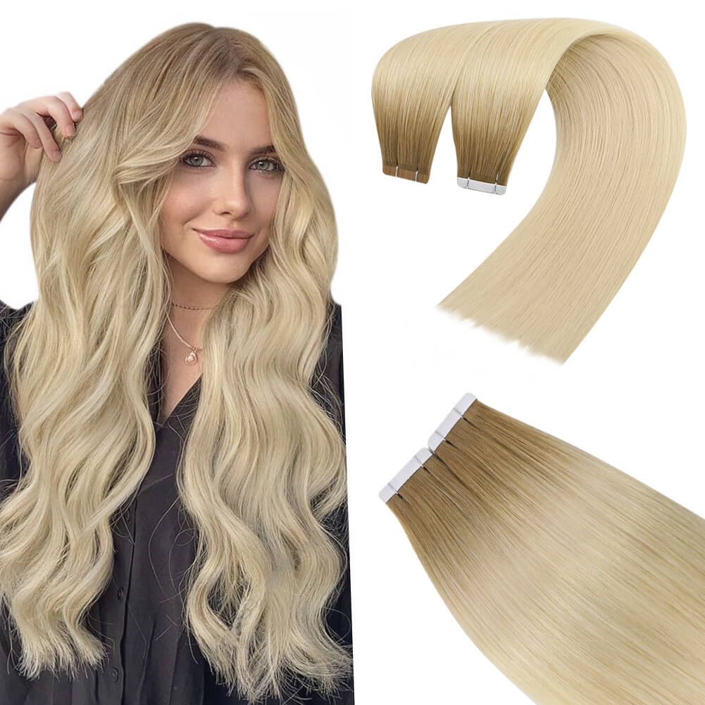 Virgin Hair Tape in Extensions