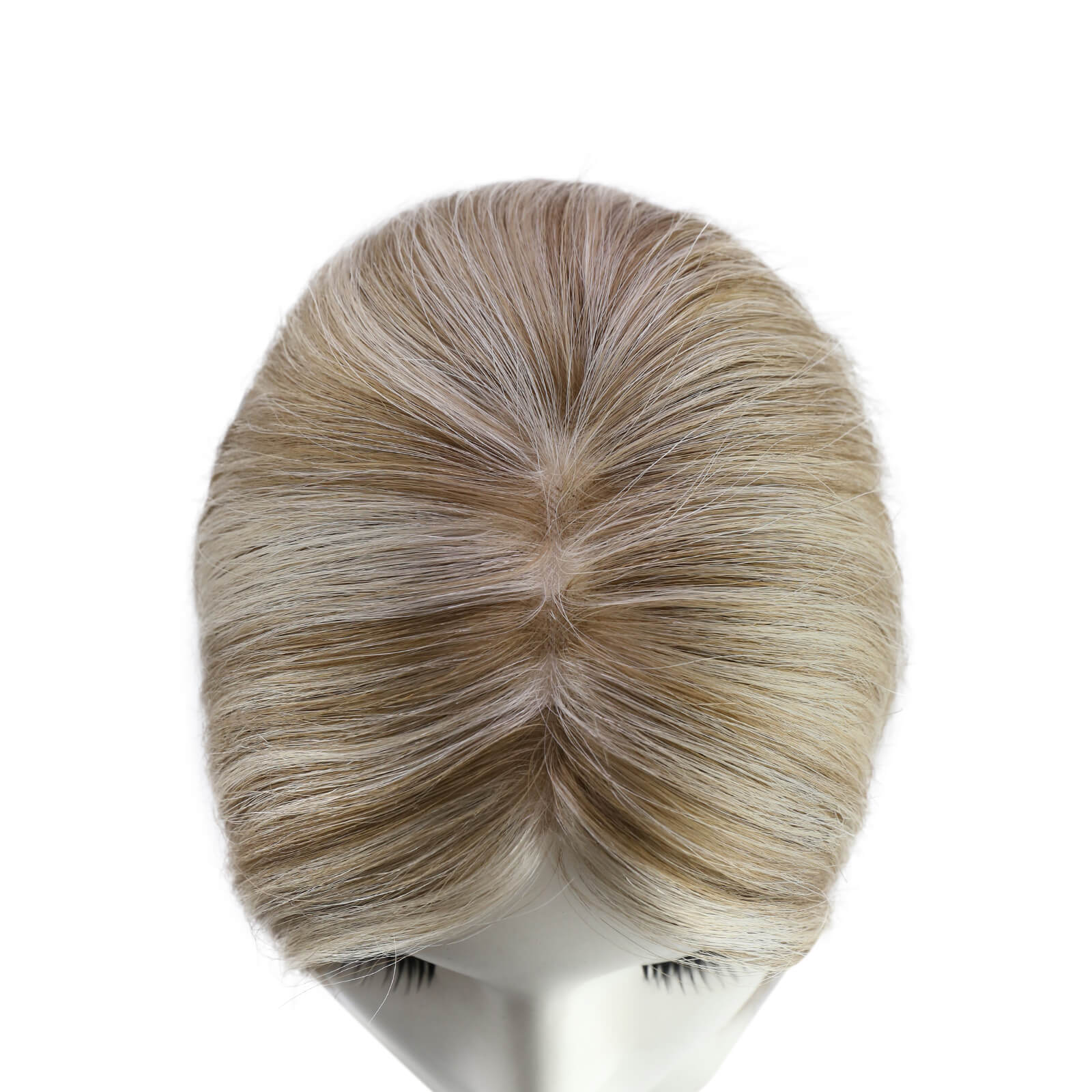 hair topper with clips for thinning hair