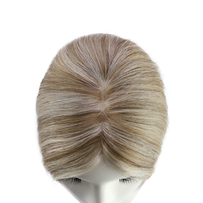 hair topper with clips for thinning hair