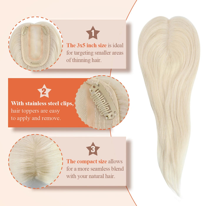 invisible scalp hair topper