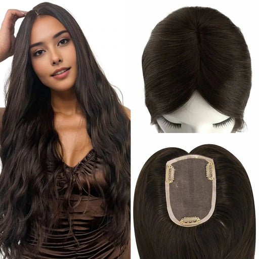 remy human hair toppers