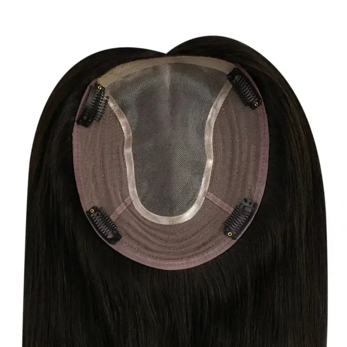 hair topper for crown volume