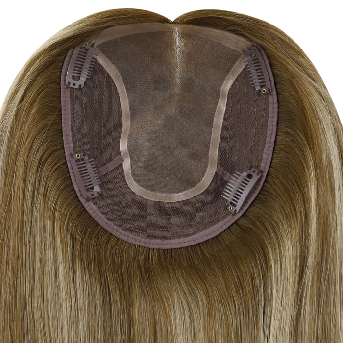 virgin hair topper for women with thinning hair