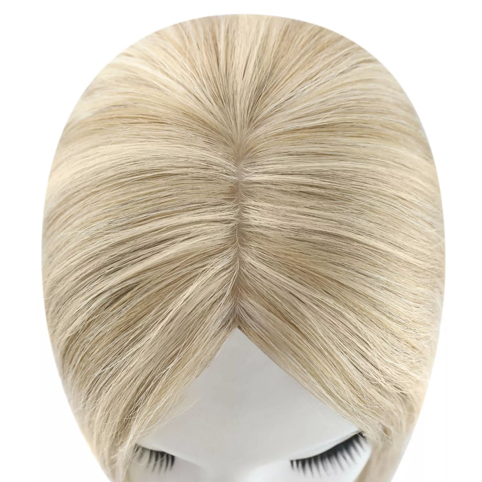 natural looking hair topper