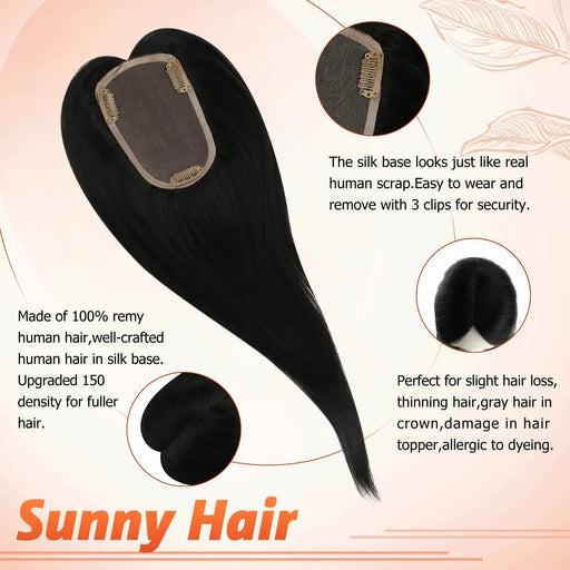 thinning crown hair topper