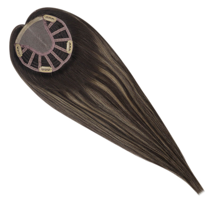 human hair toppers