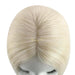virgin human hair topper for thinning hair