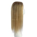 human hair topper for adding volume
