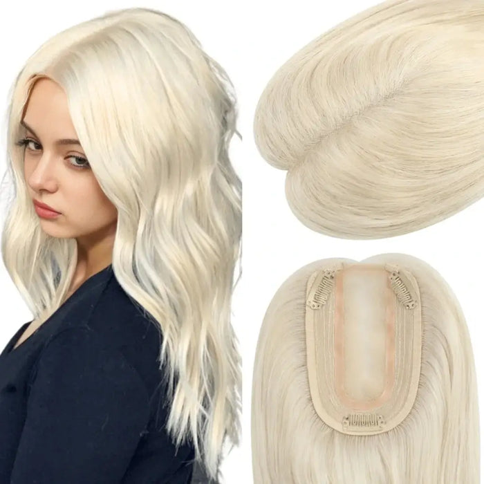 realistic scalp hair topper