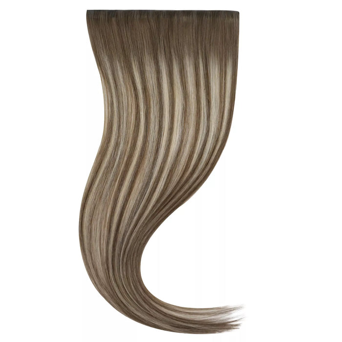 [Pre-Sale] Injection PU Clip in Hair Extensions Best Clip in Hair Balayage Blonde #6/60/6