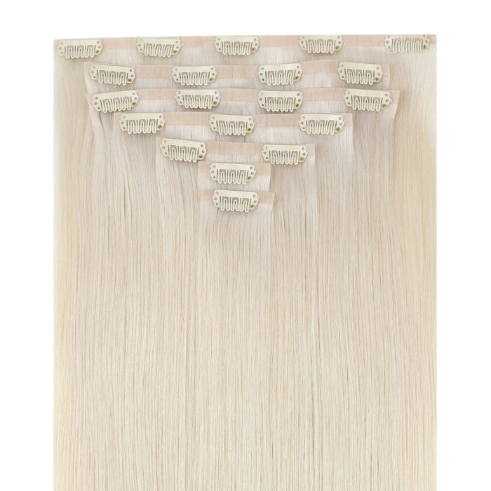 [Pre-Sale] Injection PU Clip in Hair Extensions Best Clip in Hair Blonde#60